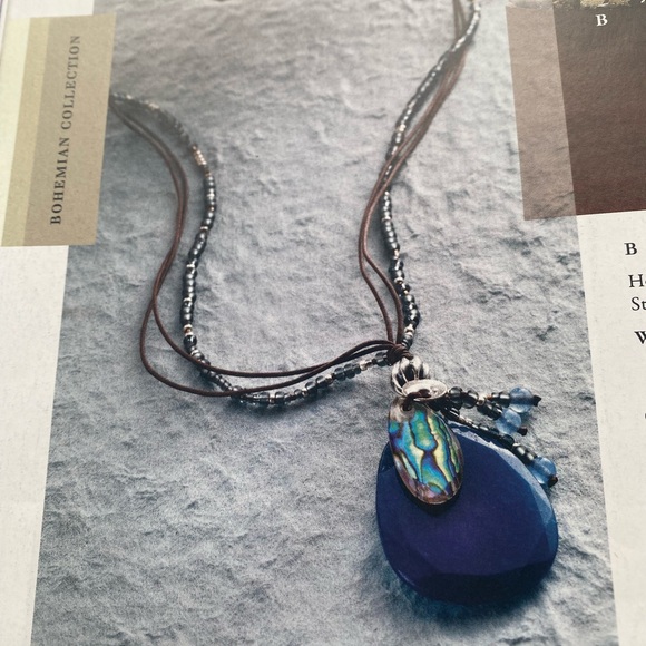 Silpada “Indigo Mood” Necklace N2227
22” inches long - Picture 5 of 6